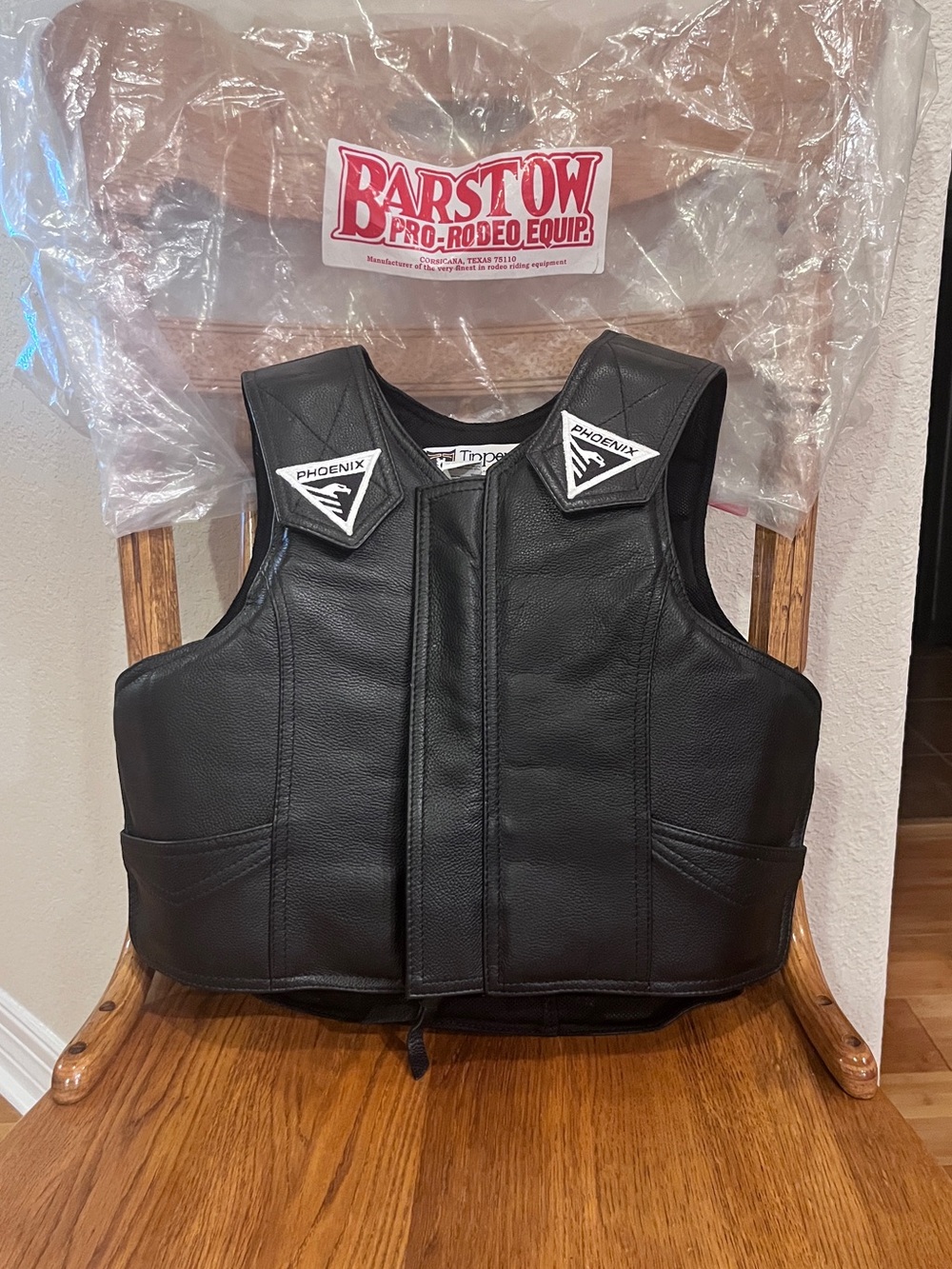 Tipperary Phoenix Pro-Max JR Body Protector Protective Leather Vest 2030 Size YL